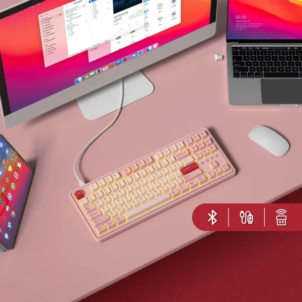 DIY Pink Mechanical Keyboard - Image 7