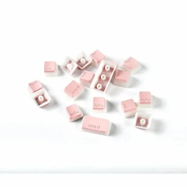 Pink Mechanical Keyboard: Kawaii PBT 104 Keys - Image 2