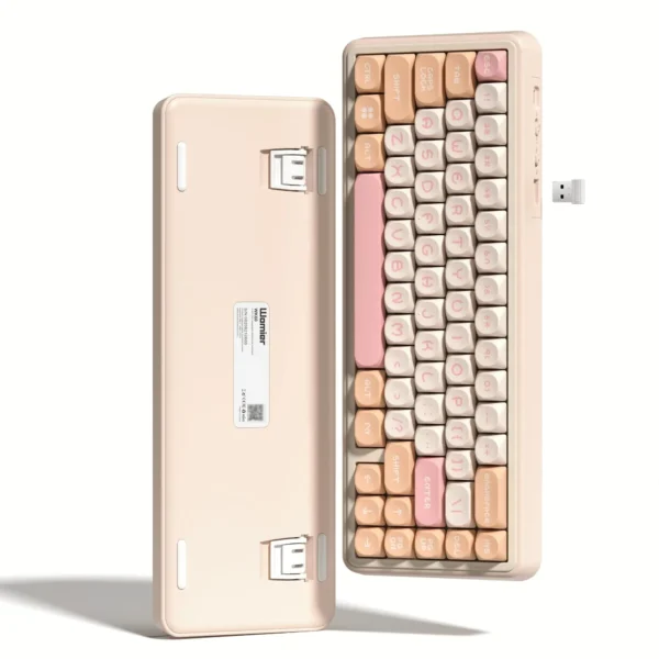 Womier Pink Mechanical Keyboard 65%