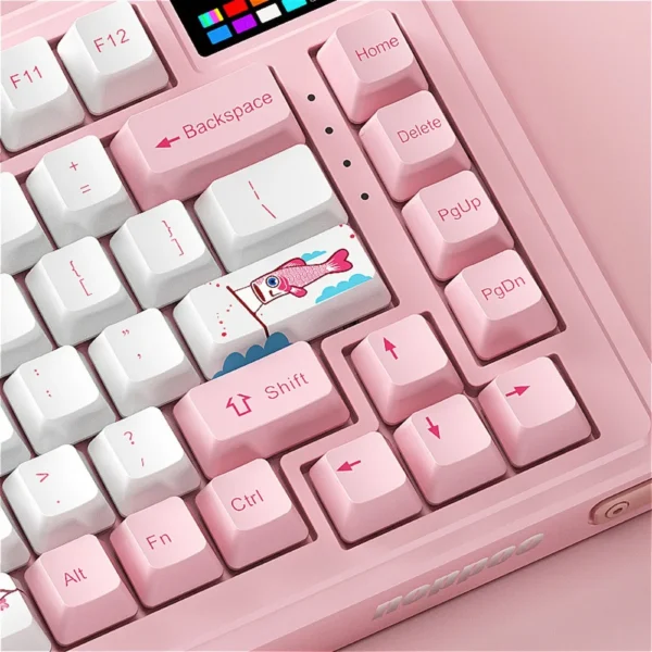 Cherry Blossom Pink Mechanical Keyboard Keycaps