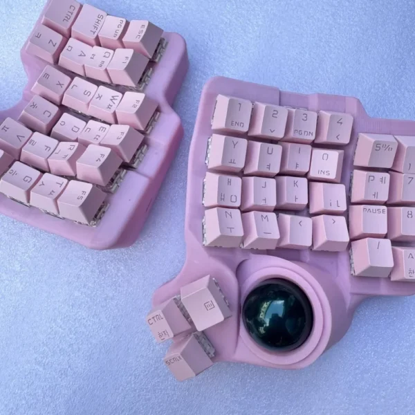 Charybdis Pink Mechanical Keyboard Stand - Image 8